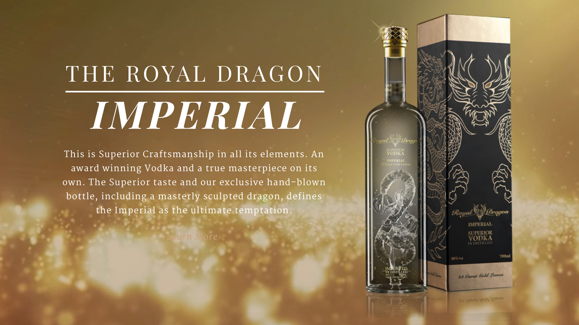 Royal Dragon Vodka UK Website